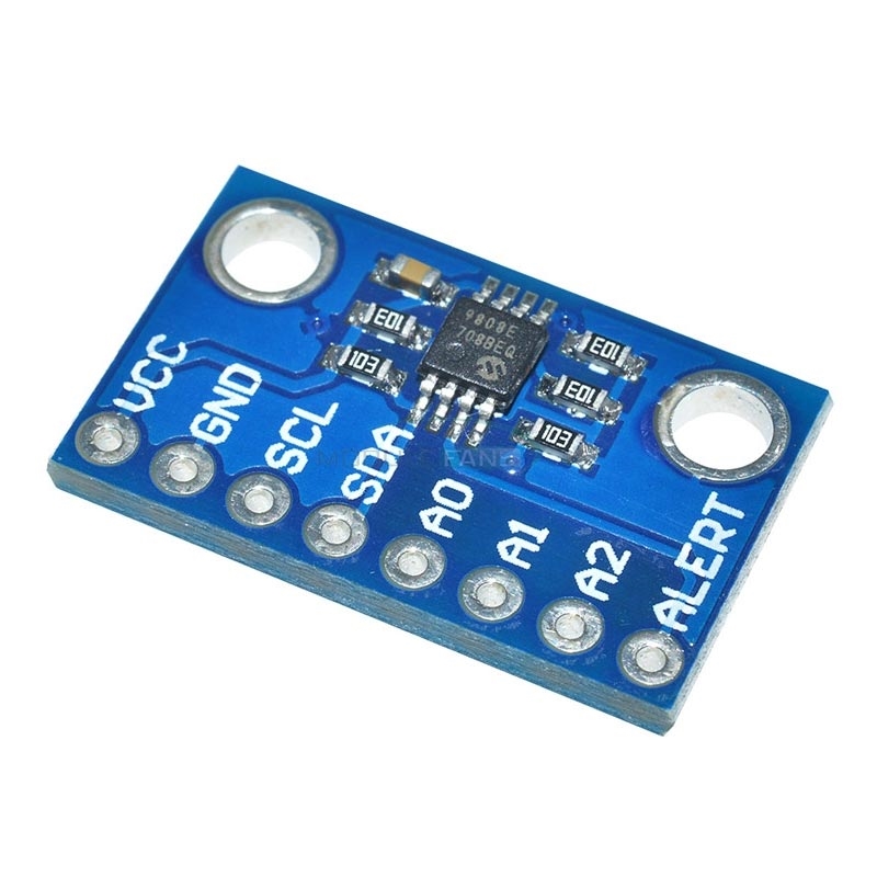 Датчик температуры MCP9808 (сверхточный, I2C)