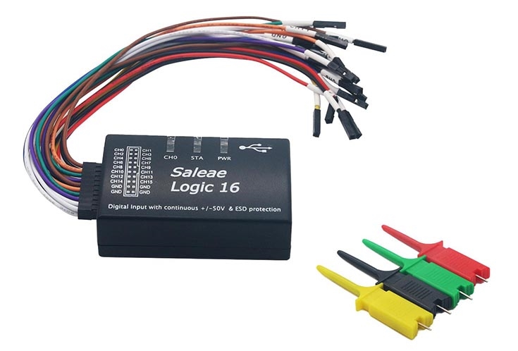 Логический анализатор Saleae Logic 16 (клон)
