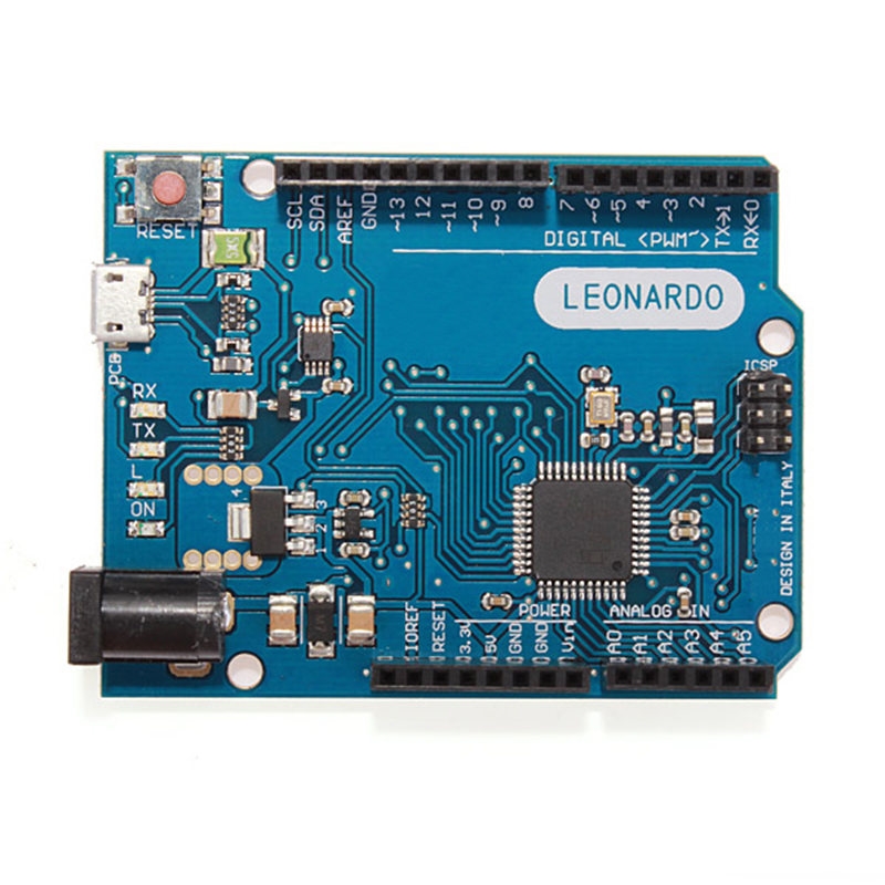 Arduino Leonardo R3 (клон, Atmega 32u4, MicroUSB)