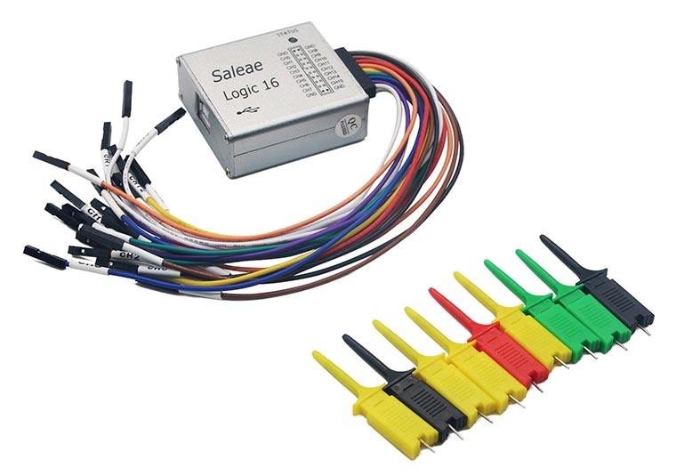 Логический анализатор Saleae Logic 16 Mini (клон)